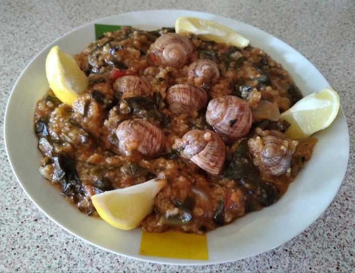 Η συνταγή της ημέρας: Σαλιγκάρια με ξινό τραχανά και λαχανικά